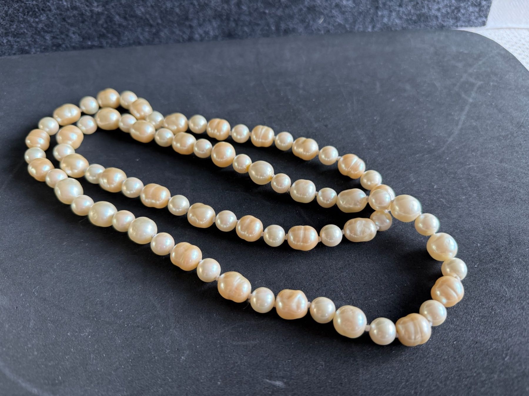 Catenine: Collier de perles baroques - 90cm – Usato da Sion venduto da accroshoes 2
