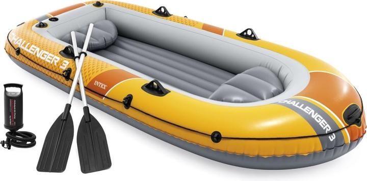 Barche: Intex Challenger 3 Set – Nuovo e nell'imballaggio originale da Zug venduto da ECancella 3