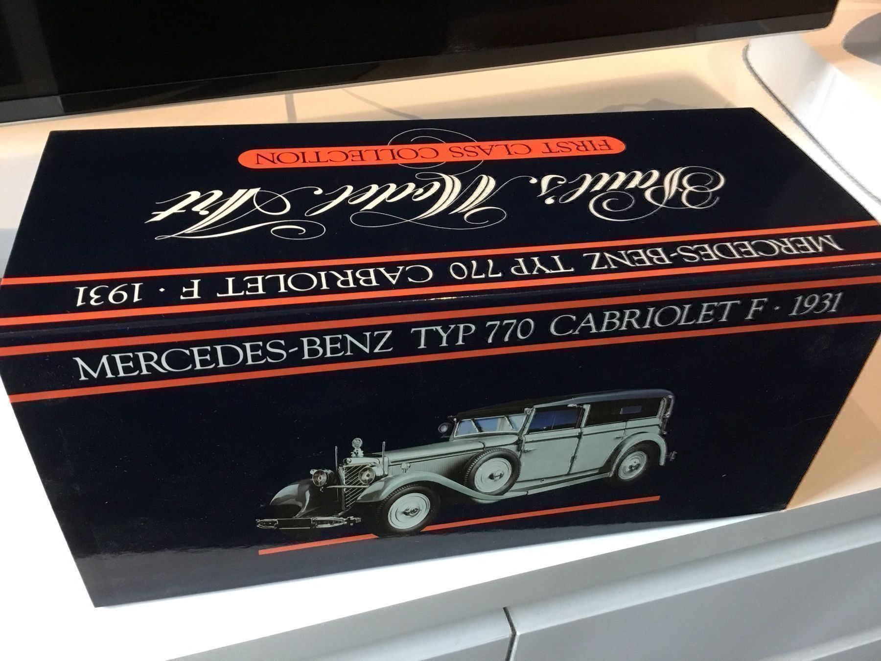 Mercedes-Benz Modellautos: MERCEDES-BENZ TYP 770 KAISER WILLHELM II – Neu und originalverpackt aus Erlenbach im Simmental von Model_box 1