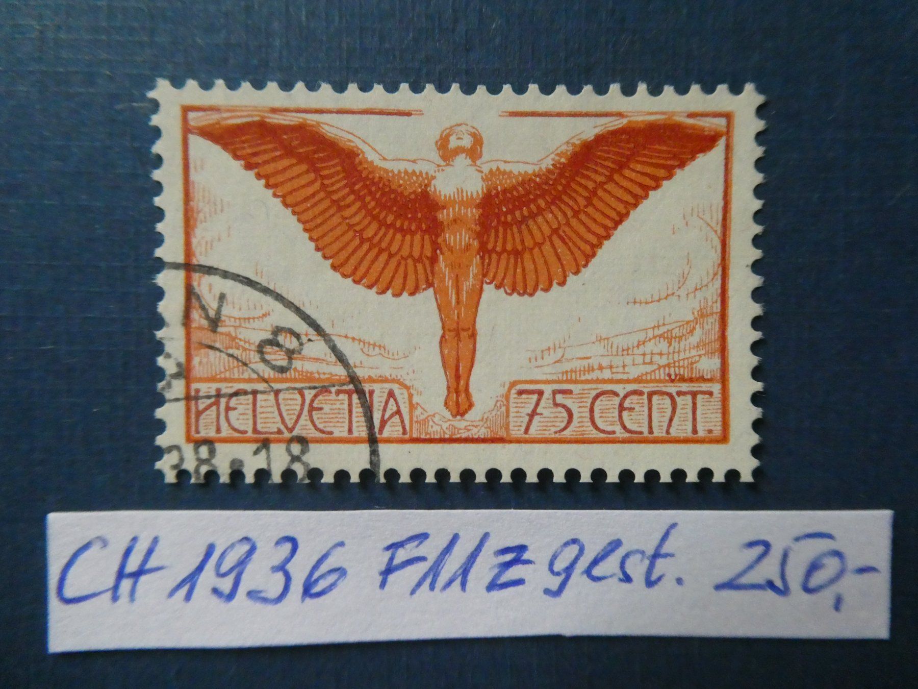 Tutti i francobolli: CH 1936 F11z gestempelt – Usato da Lausen venduto da Herbamare01