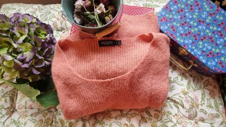 Pull Soaked in Luxury SLTuesday rose taille M