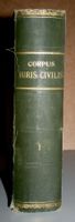 Paulus Krueger: CORPUS IURIS CIVILIS, 1920 Editio stereotypa