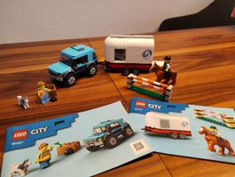 LEGO City 60327 Pferde Transporter, komplett mit Anleitung
