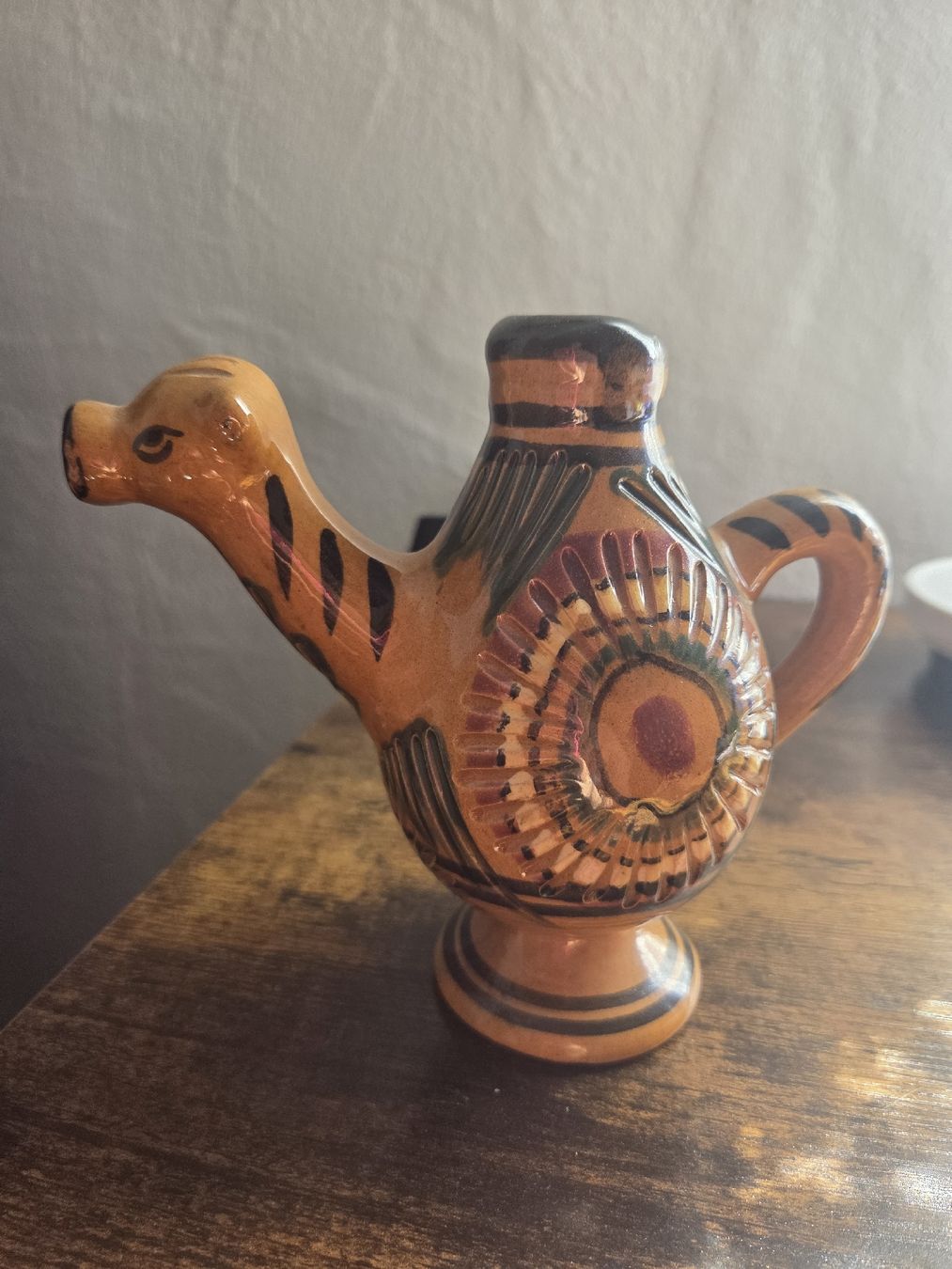 Statuette: Keramik Kanne Kamel Form bemalt braun gebraucht – Usato da Winterthur venduto da Maricels_Boutique 2