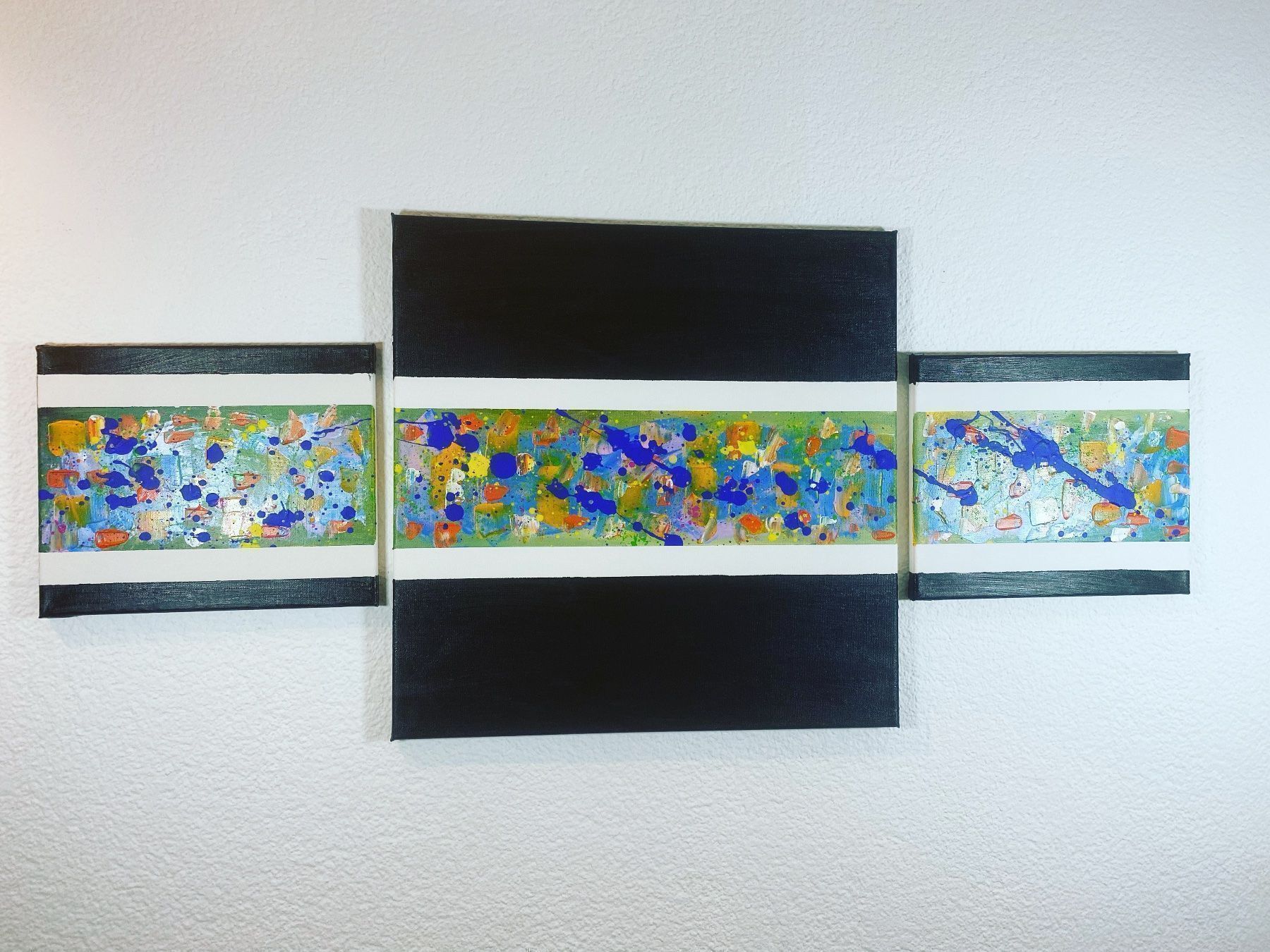 Dipinti: Bild neu acrylic (3 stuck) – Nuovo e nell'imballaggio originale da Vitznau venduto da cat_qsh8