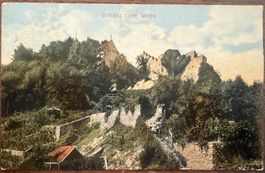 BADEN - Schloss Stein (Ruine Stein) - Ansichtskarte 1920
