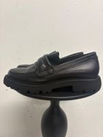 Neue Kennel & Schmenger Loafer 38 Leder schwarz leicht
