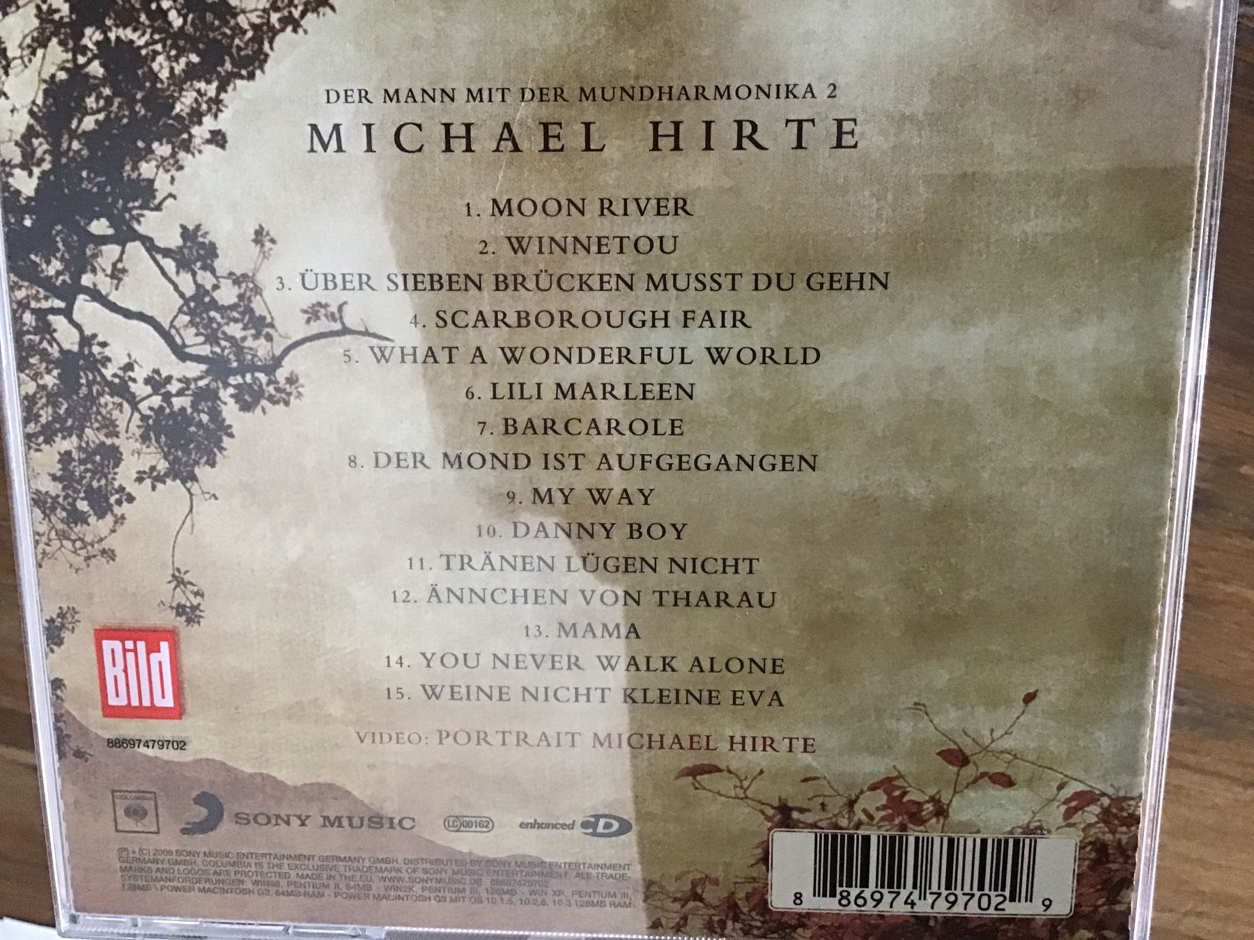 CD: Michael Hirte Der Mann mit der Mundharmonika 2 – Usato da Thierachern venduto da sweden08 1