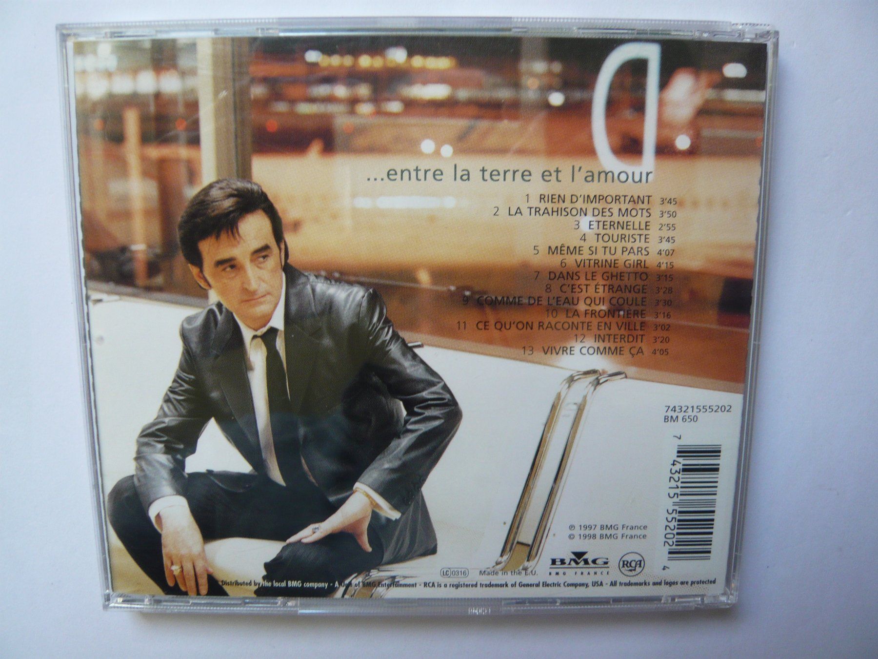 CDs: DICK RIVERS Vivre Comme ca – D'occasion à Winterthur par Cajun 1