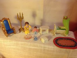 Playmobil Berceau royale bébé nourrice