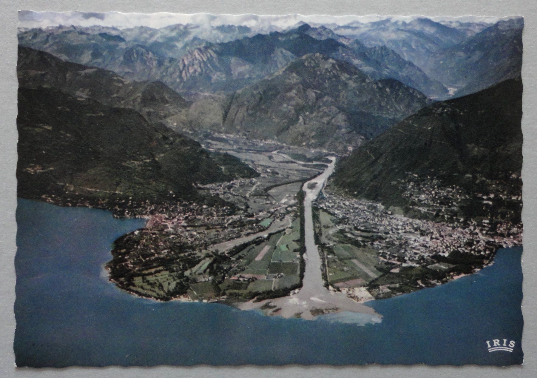 Cartoline postali: Lago Maggiore - Delta della Maggia – Usato da Fétigny venduto da Billy2miny