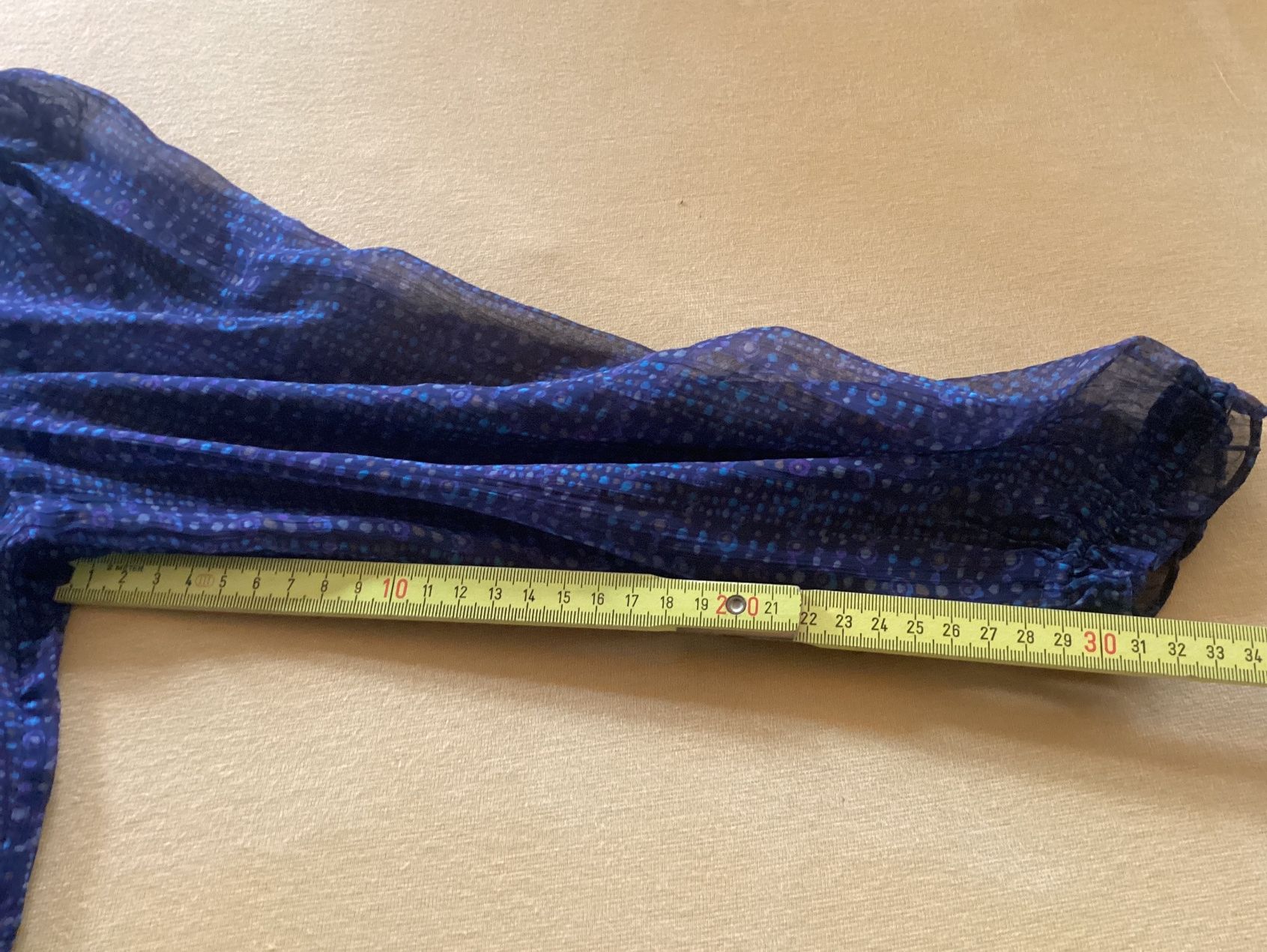 Esprit Camicette: ESPRIT BLUSE/OBERTEIL GR.36/S / Blau gemustert / transparent – Usato da Frauenfeld venduto da Boldi46 5