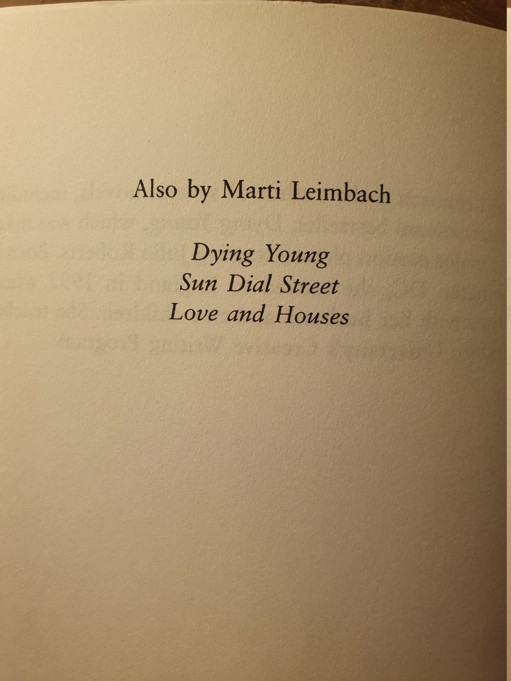 Libri: Daniel Isnt Talking - Marti Leimbach – Usato da Zürich venduto da loosebone 2