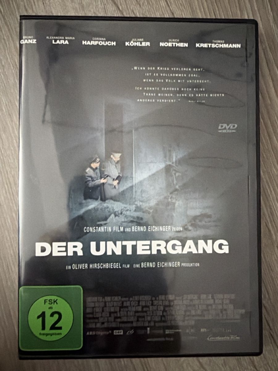 Tous les DVDs: Der Untergang – D'occasion à Neu St. Johann par RaHa94