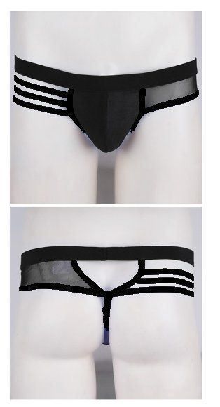 Biancheria intima: NEUER uni schwarzer Erotik Herren String Gr. L - 220300 – Nuovo (secondo la descrizione) da Küssnacht am Rigi venduto da Pidu5 1