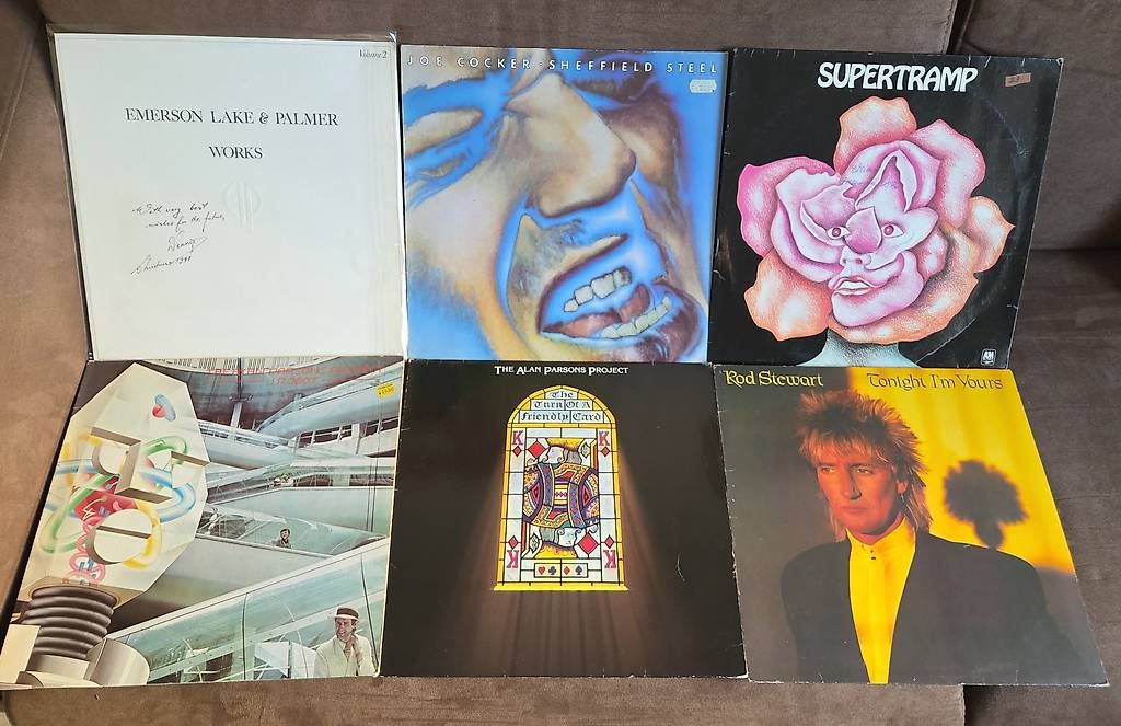 Dischi in vinile: Supertramp, Alan Parsons, Joe Cocker, Rod Stewart – Usato da Locarno venduto da bru_st25