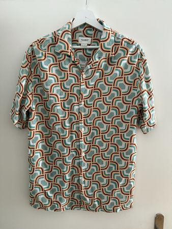 Pull & Bear Hemd - farbig - Grösse M