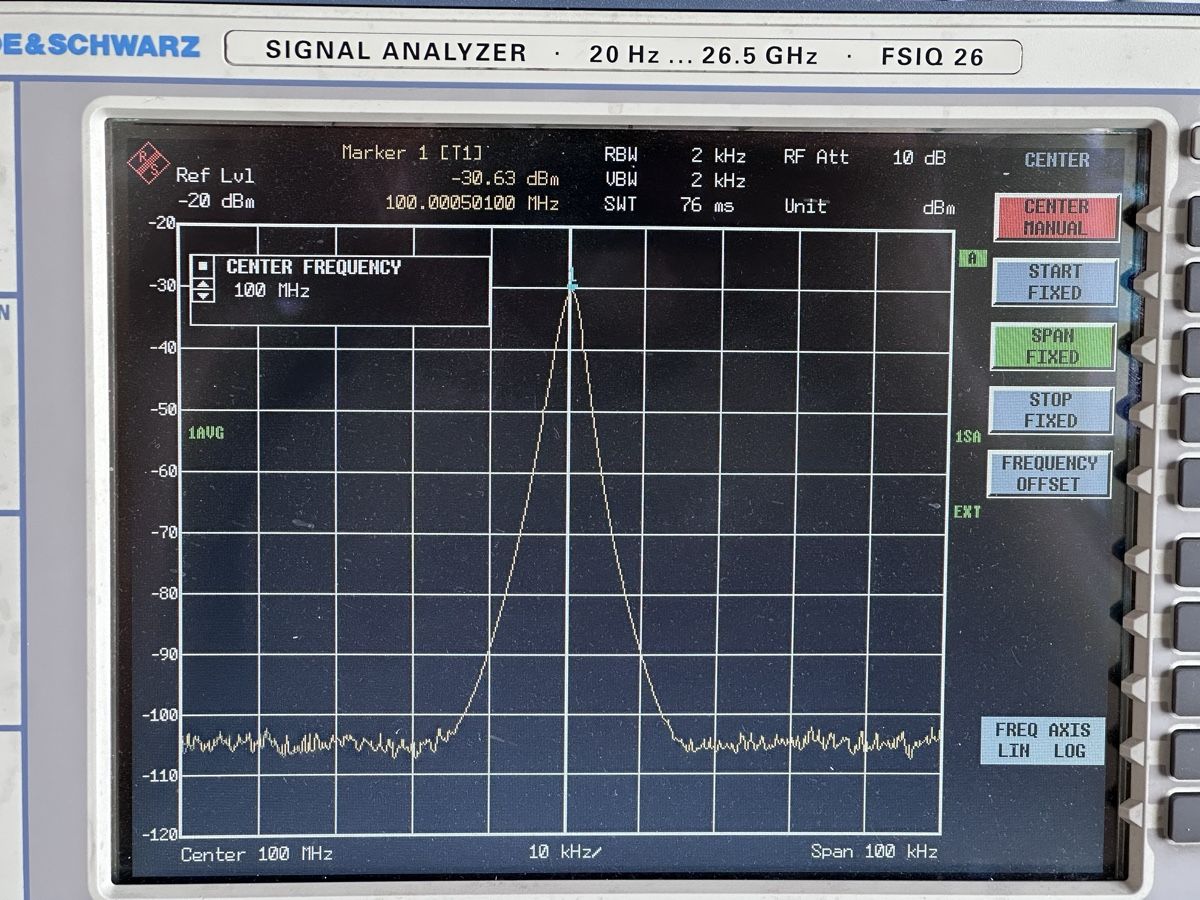 Mesurer: Rohde&Schwarz FSIQ26 High Performance Spectrum Analyzer – D'occasion à Nottwil par Hb9xxx 9