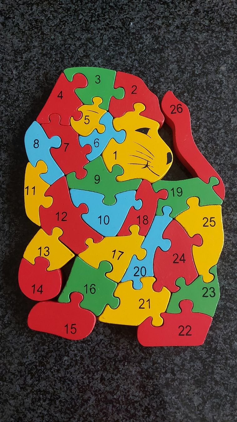 Puzzle: Süßes Löwenpuzzle – Nuovo (secondo la descrizione) da Baden venduto da bab_6cxc 1