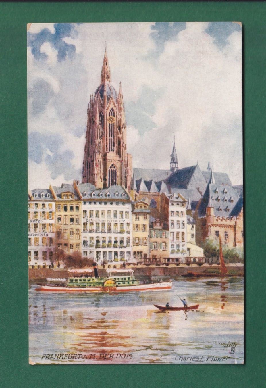 Cartoline postali: FRANKFURT - Der Dom – Usato da Pully venduto da nicecards-shop