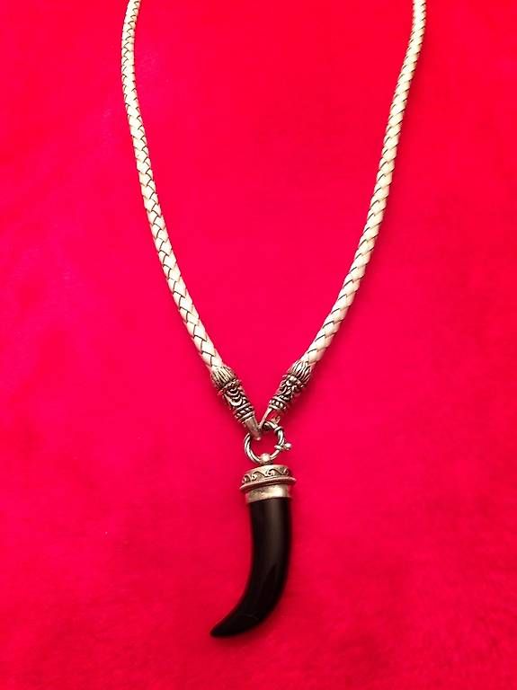Catenine: Leder/Silber Kette – Usato da Zürich venduto da 1daniela1