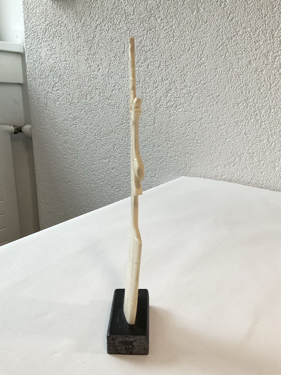 Statuette: Statuette ancienne, sculpté  – Usato da Malleray venduto da Robot12 3