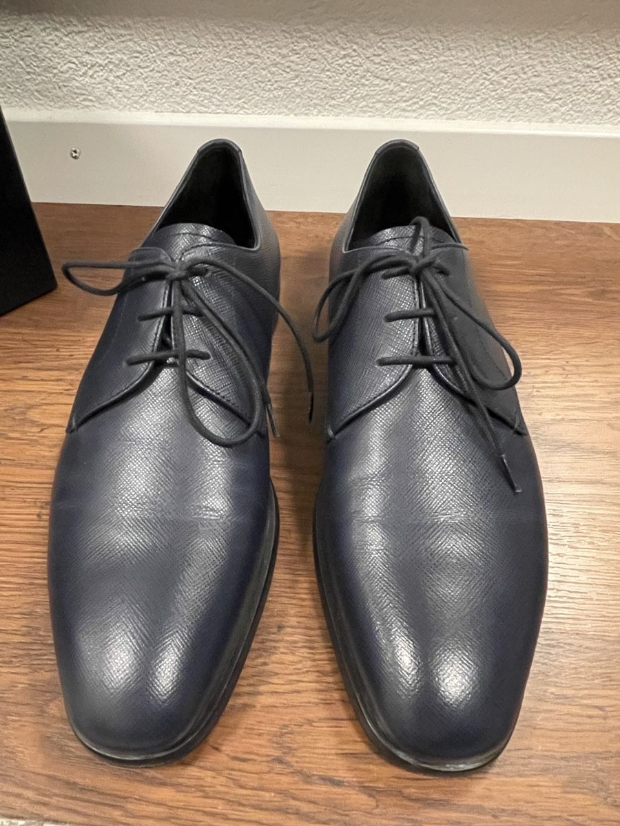 Prada Scarpe da uomo: Prada Modell Saffiano Schuhe Size UK5/ EU39 – Usato da Uznach venduto da Player6 2