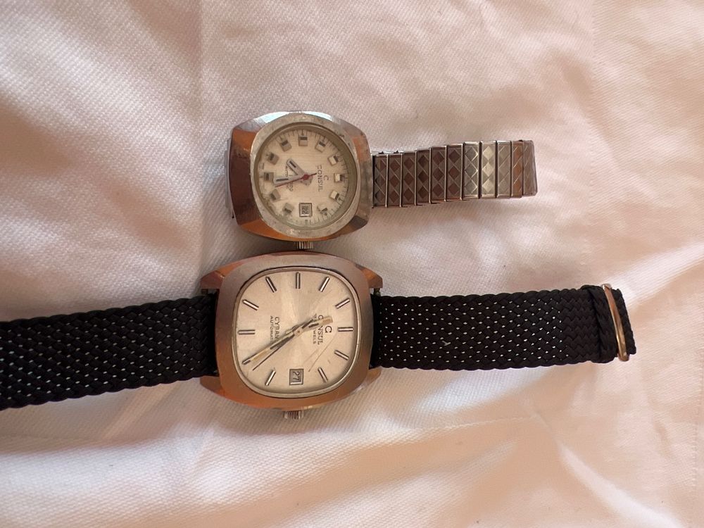 Lot de 2 montre piquot méridien quarz catorex automatique | Kaufen auf