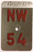 Velonummer 54, Nidwalden NW 1954