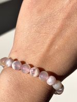 100% Kirschblüten Achat Armband, Edelsteinarmband