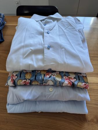 Lot de 4 Chemises ETON et BLACKSOCKS Slim T40,41,42