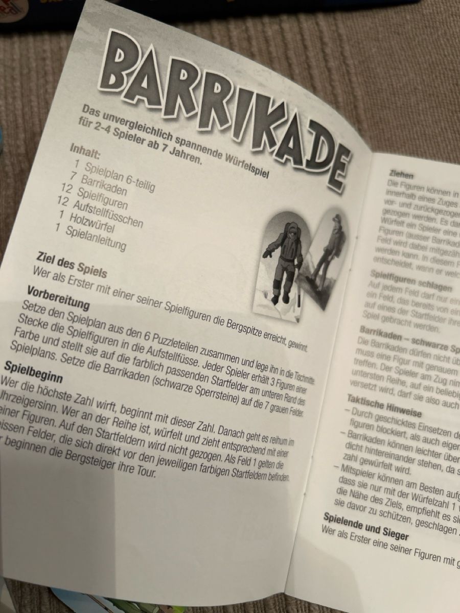 Spiele: Barrikade & Labyrinth: 2 Familienspiele – Gebraucht aus Dottikon von cimar 3