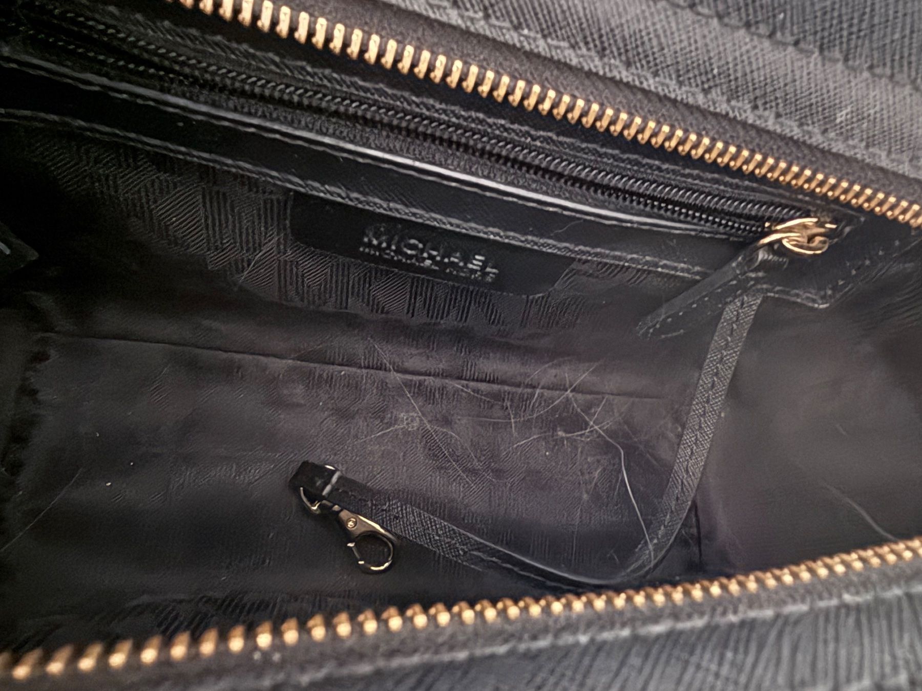 Michael Kors Taschen für Damen: Michael Kors Tasche Schwarz Leder – Gebraucht aus Riehen von Verkaufen21 2