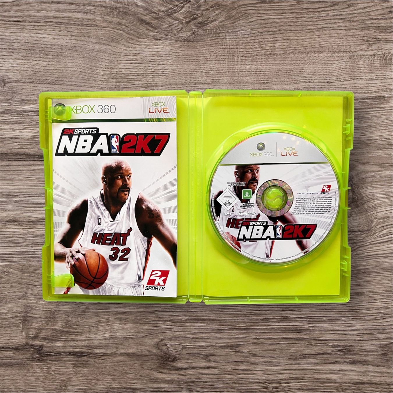 Microsoft Giochi: NBA 2K7 2007 mit Anleitung – Usato da Oberburg venduto da Serbus 2
