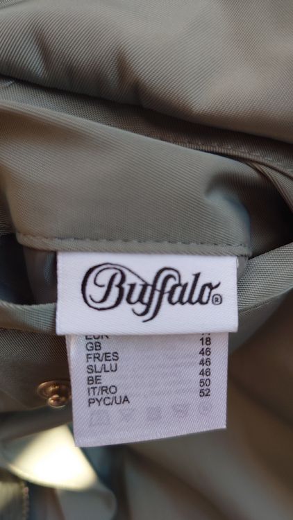 Buffalo Giacche: Buffalo, Wende Bomber Jacke 44, helles Jadegrün – Usato da Wattwil venduto da LaLa90 3