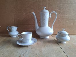 Kaffeeservice Langenthal Porzellan – Vintage, 4-teilig