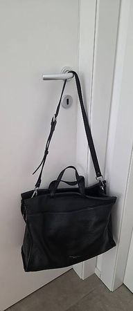Sac à main et porte-monnaie noir