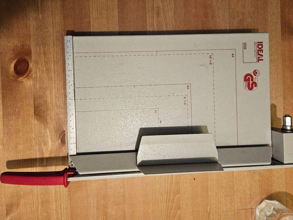 Gifaz Büroschere 26 Cm | Papierschneidemaschine Aus Karbonstahl | Hergestellt In Italien