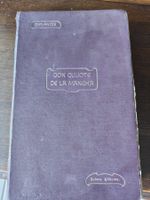 Don Quijote (1905) Antike spanische Jubiläumsausgabe Defekt