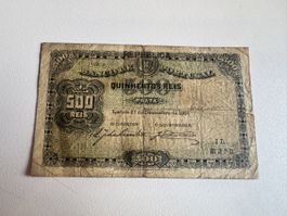 500 Reis 1904 Portugal noten 
