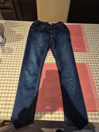 Bequeme Name it Jeans Hose Gr. 152 dunkelblau top Zustand.