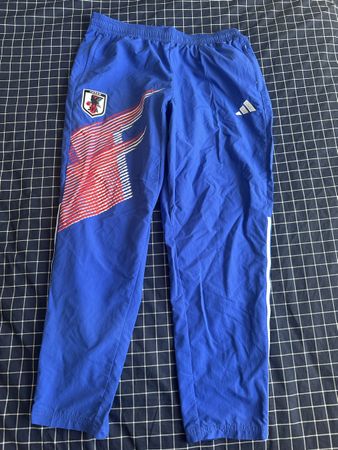 Pantalon Adidas Japon Football Bleu Taille L