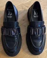 Schuhe Luca Grossi Leder Schwarz Grösse 36 guter Zustand