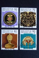 (P231) PP: 1992 B235 - B238 Top ET-Halbmondstempel