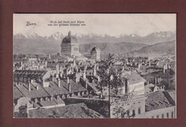 BERN - Blick von der grossen Schanze aus - 1907
