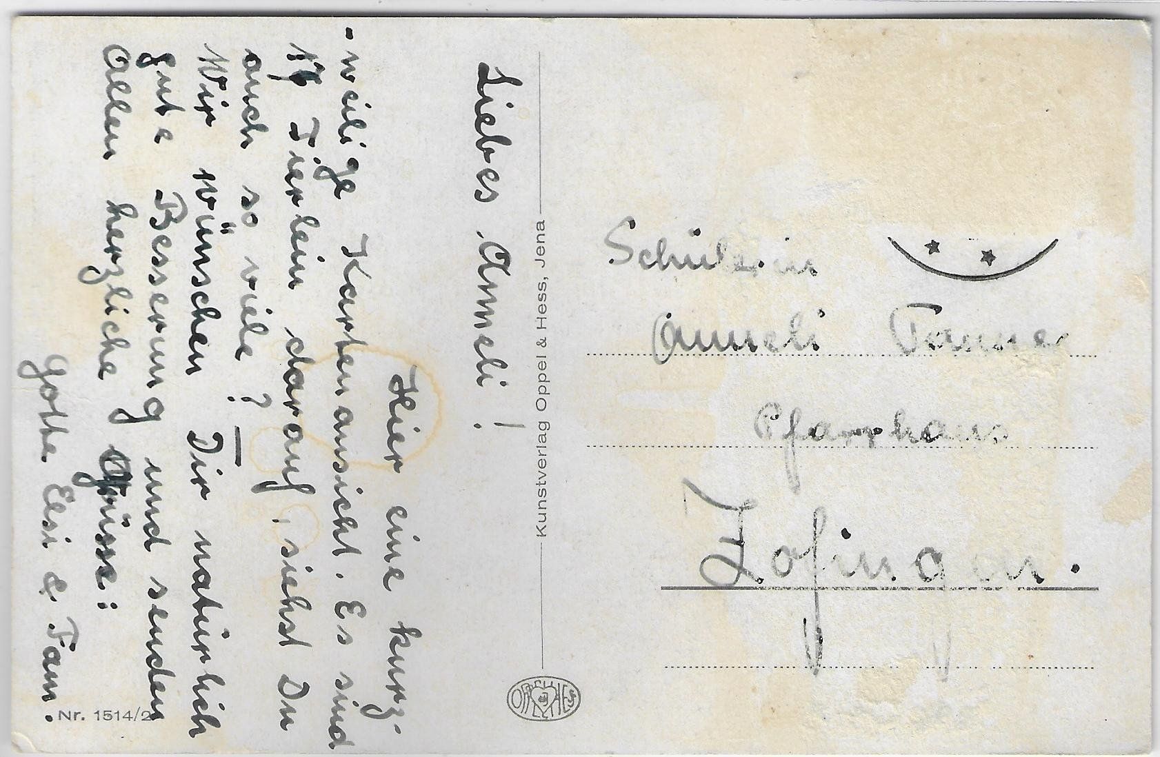 Cartoline postali: Märchen - Brüderchen und Schwesterchen – Usato da Ettingen venduto da Kartenplanet 1