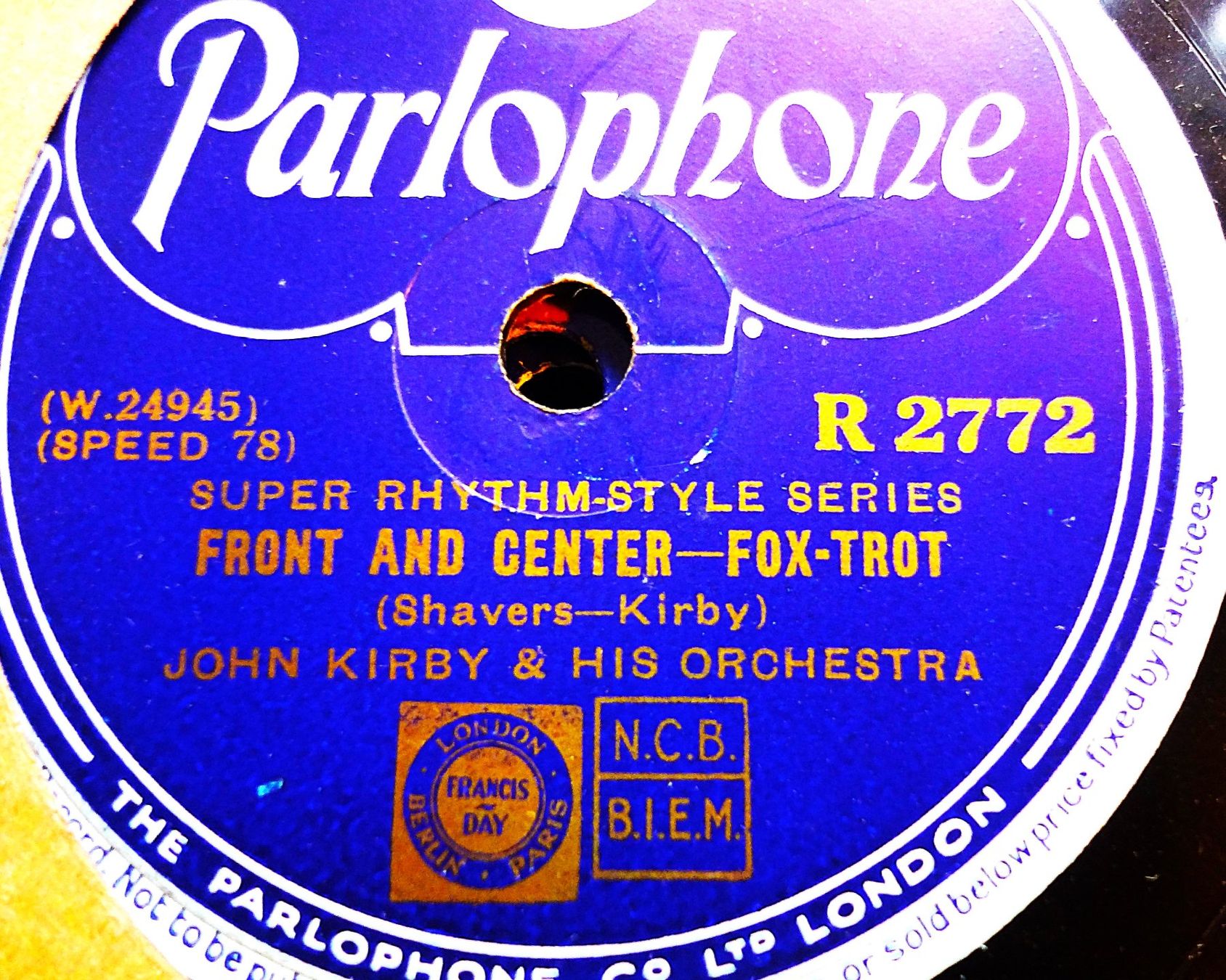 Dischi in vinile: John Kirby, 10 Jazz Schellackplatten – Usato da Hemishofen venduto da Phonomandy 5