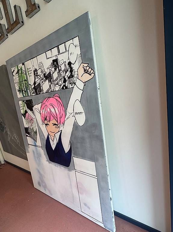 Poster & Bilder: Mobile Graffiti-/Sprühwand  – Gebraucht aus Zürich von Nika501 1