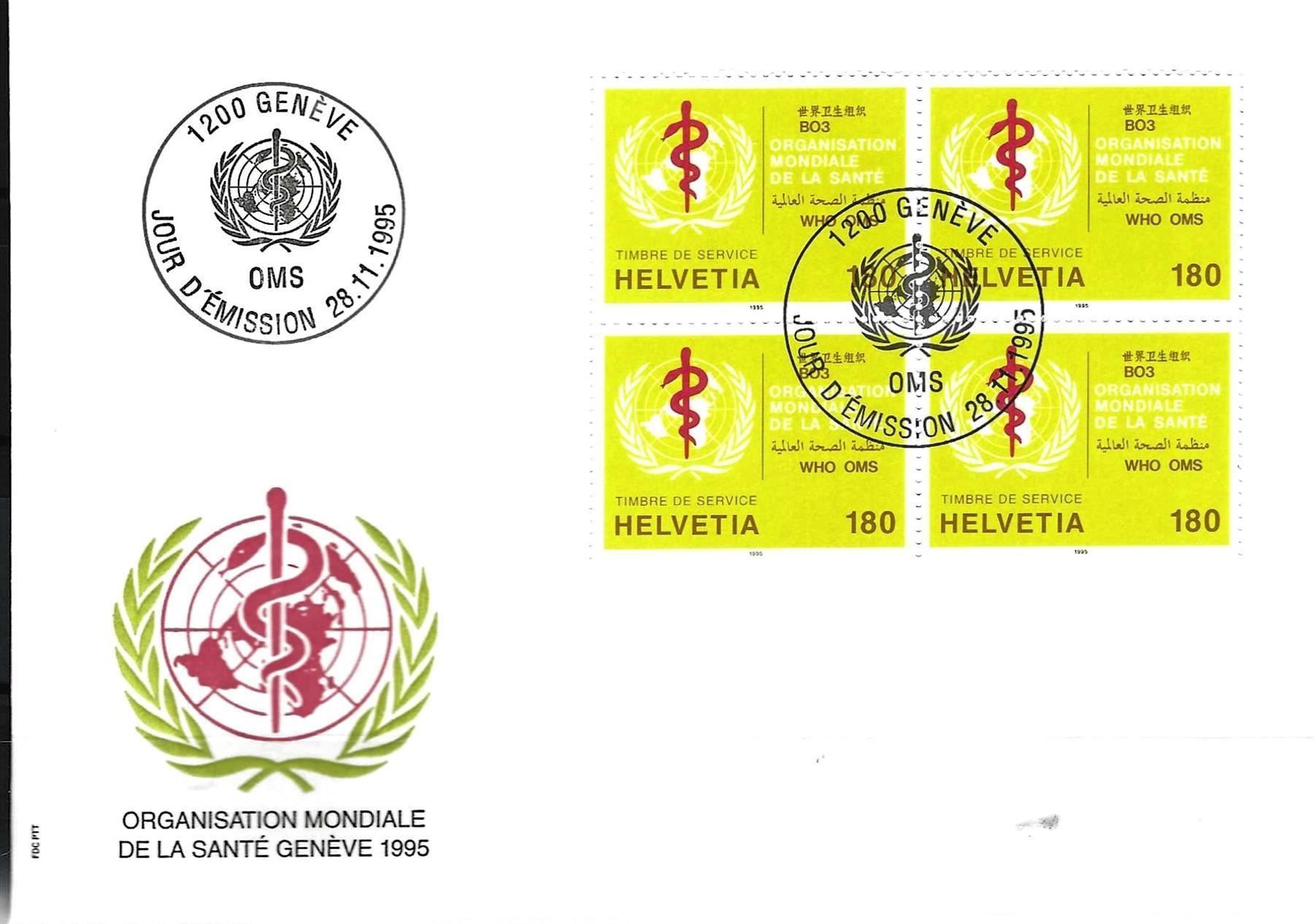 Tutti i francobolli: FDC  Viererblock 1995 – Usato da Koblenz venduto da Himmelsreiter