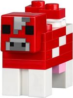 Lego Minecraft minecow02a Minecraft Cow, Mooshroom